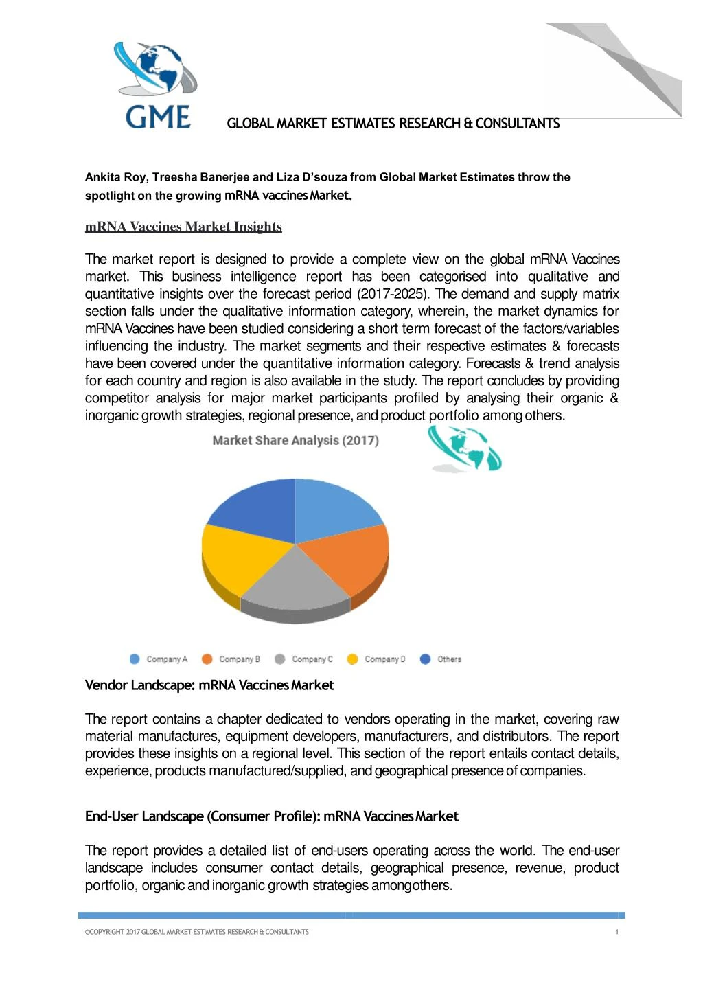 global market estimates research consultants