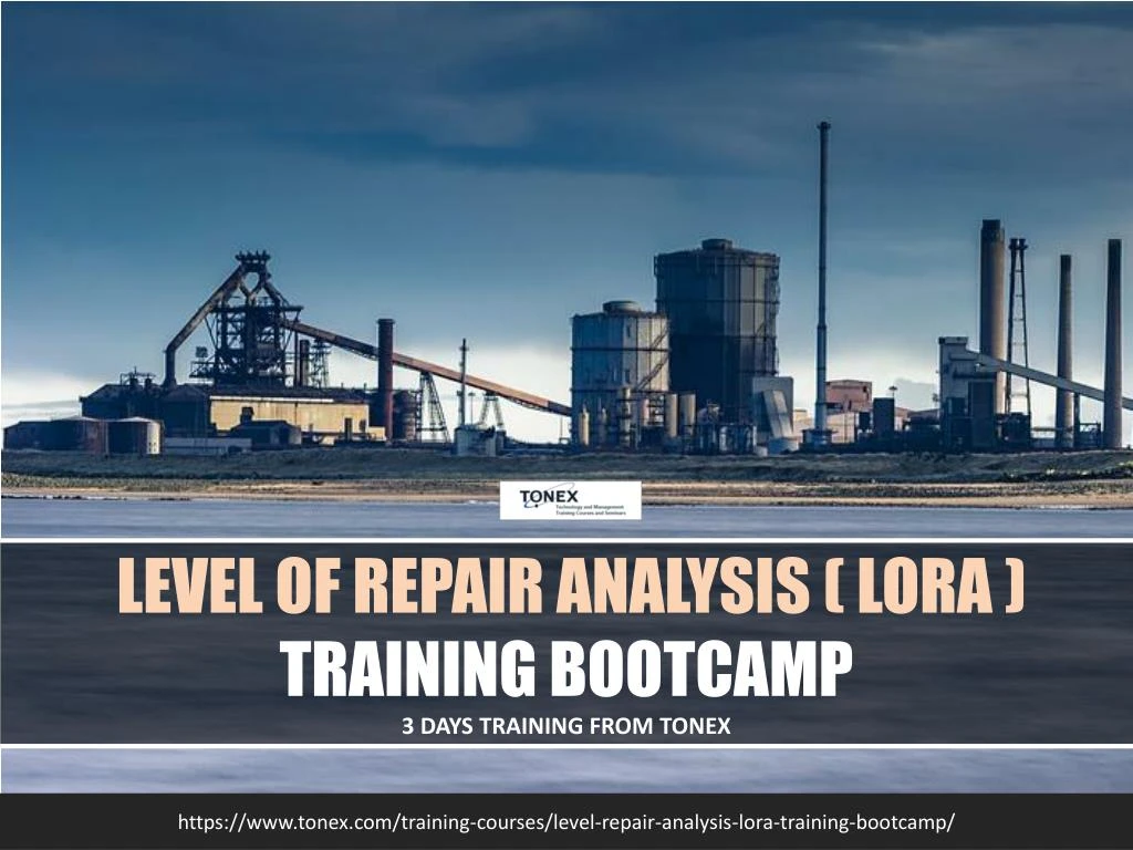 level of repair analysis lora training bootcamp