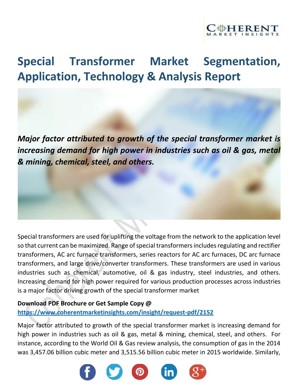 special application technology analysis report