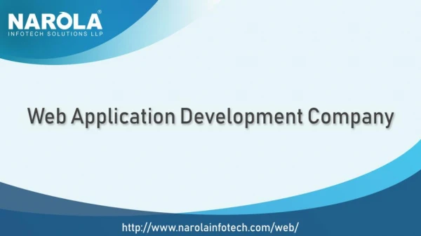 Find A Web Development Company In USA - Narola Infotech