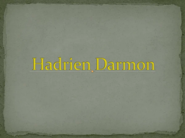Hadrien Darmon