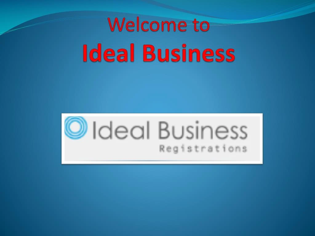 welcome to ideal business