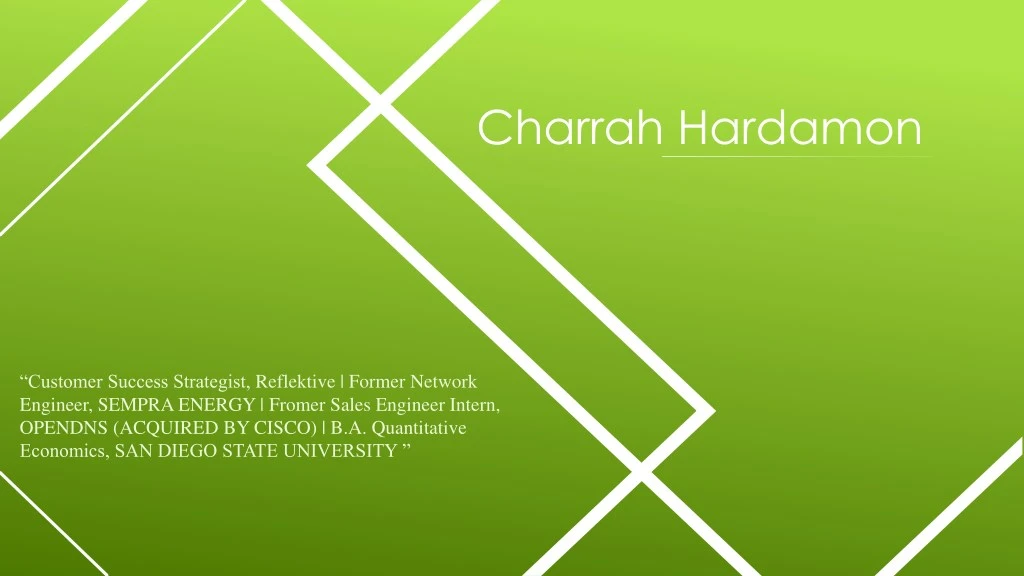 charrah hardamon