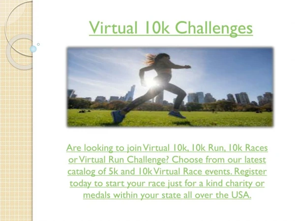 Virtual 10k Challenges