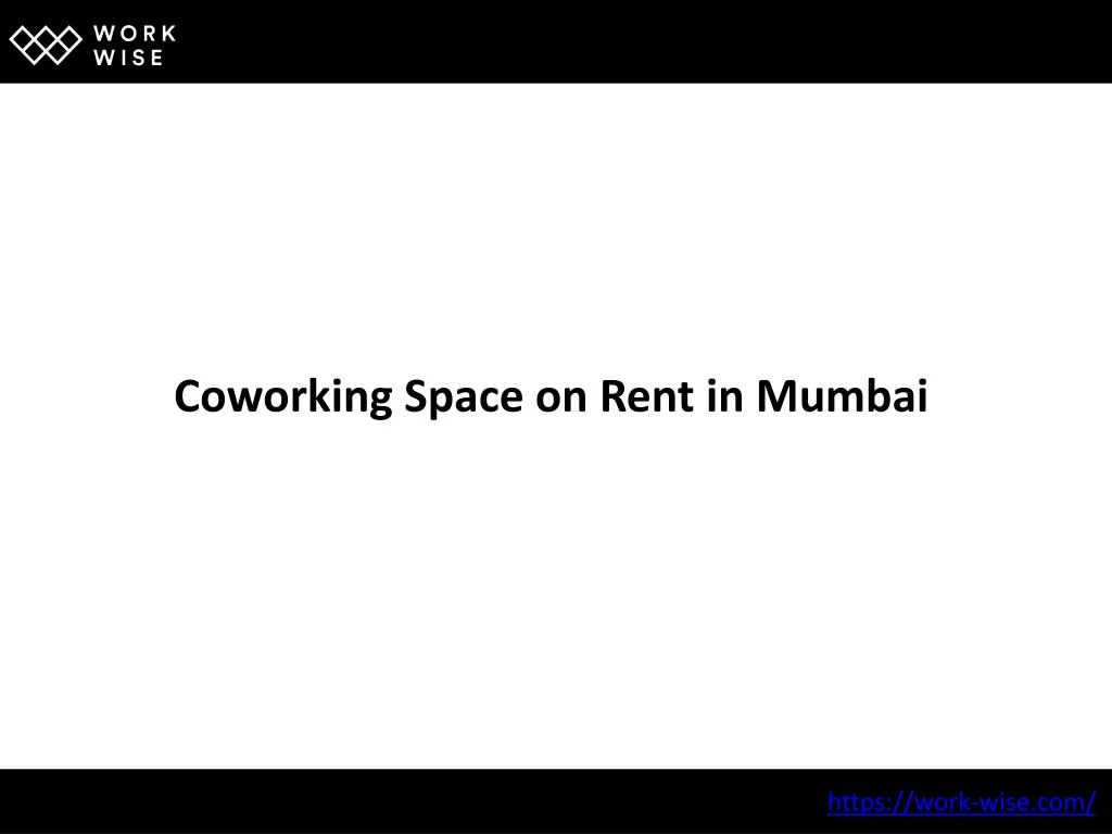 coworking space on rent in mumbai