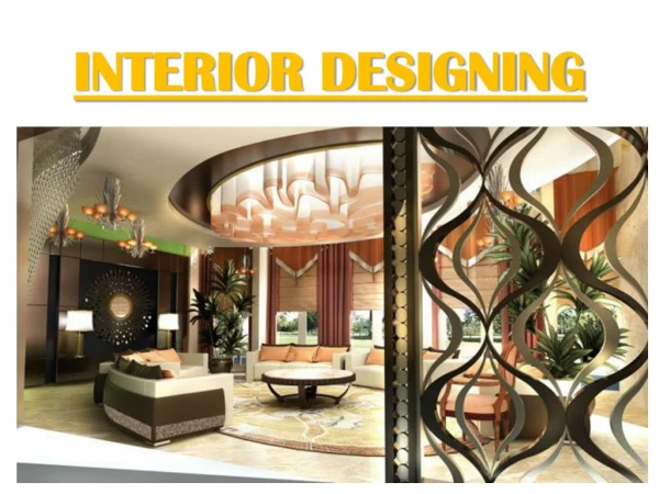 Interior designing in Dubai