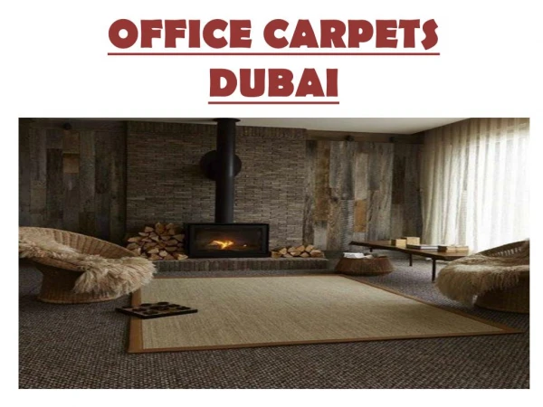 Office carpets in Dubai