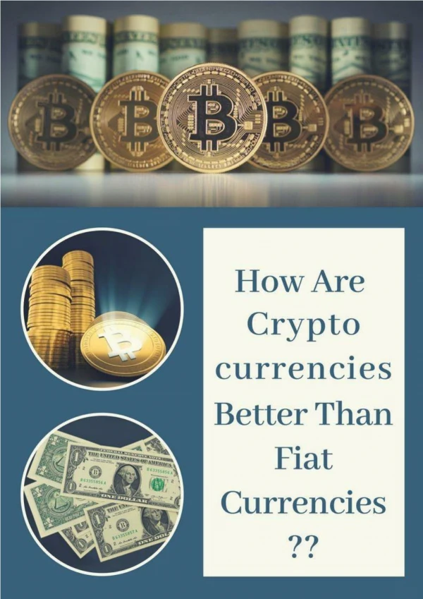 Cryptocurrencies V/S Fiat Currencies - Published By EVONAX