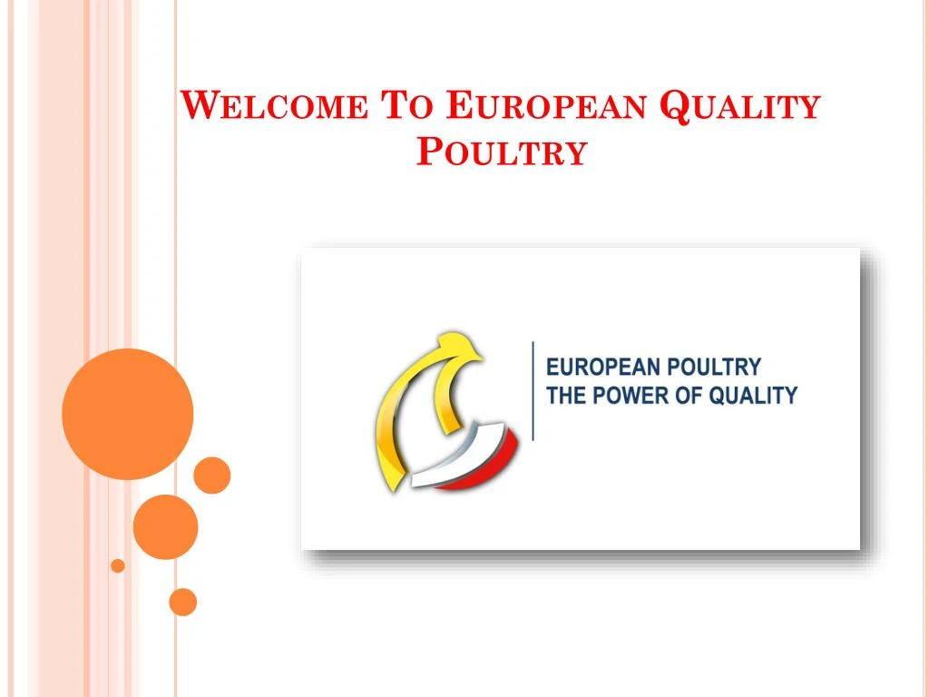 welcome to european quality poultry