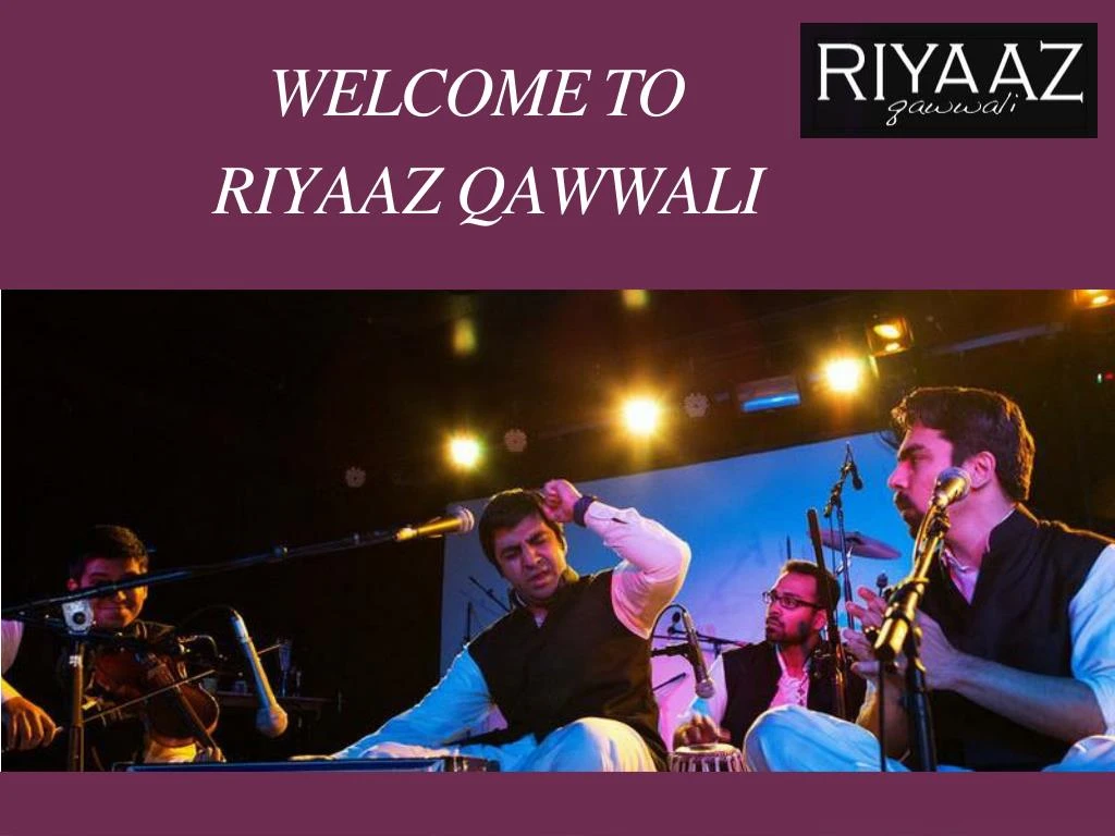 welcome to riyaaz qawwali