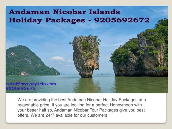 Andaman Nicobar Holiday Packages