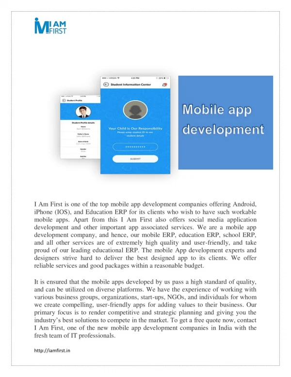 Mobile Application Development Nagpur