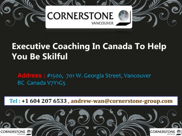 Executive Coaching In Canada To Help You Be Skillful