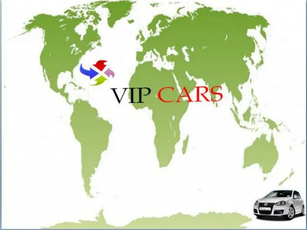 VIP Cars - Affordable & Cheap Car Rentals Worldwide