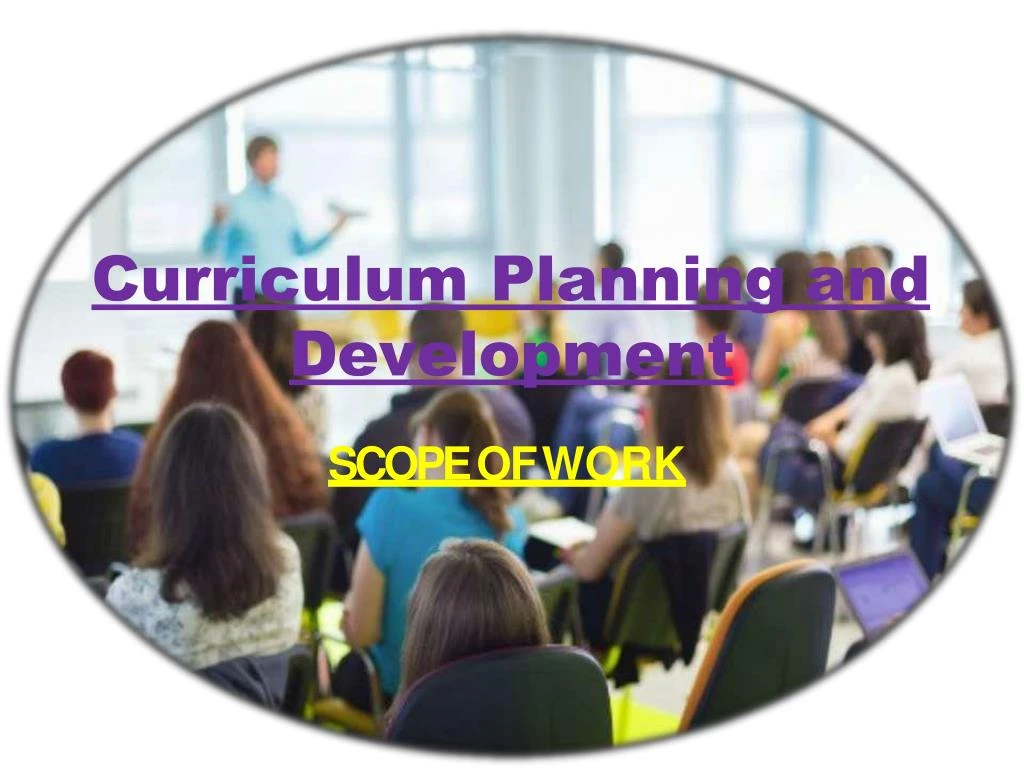 curriculum planning and development