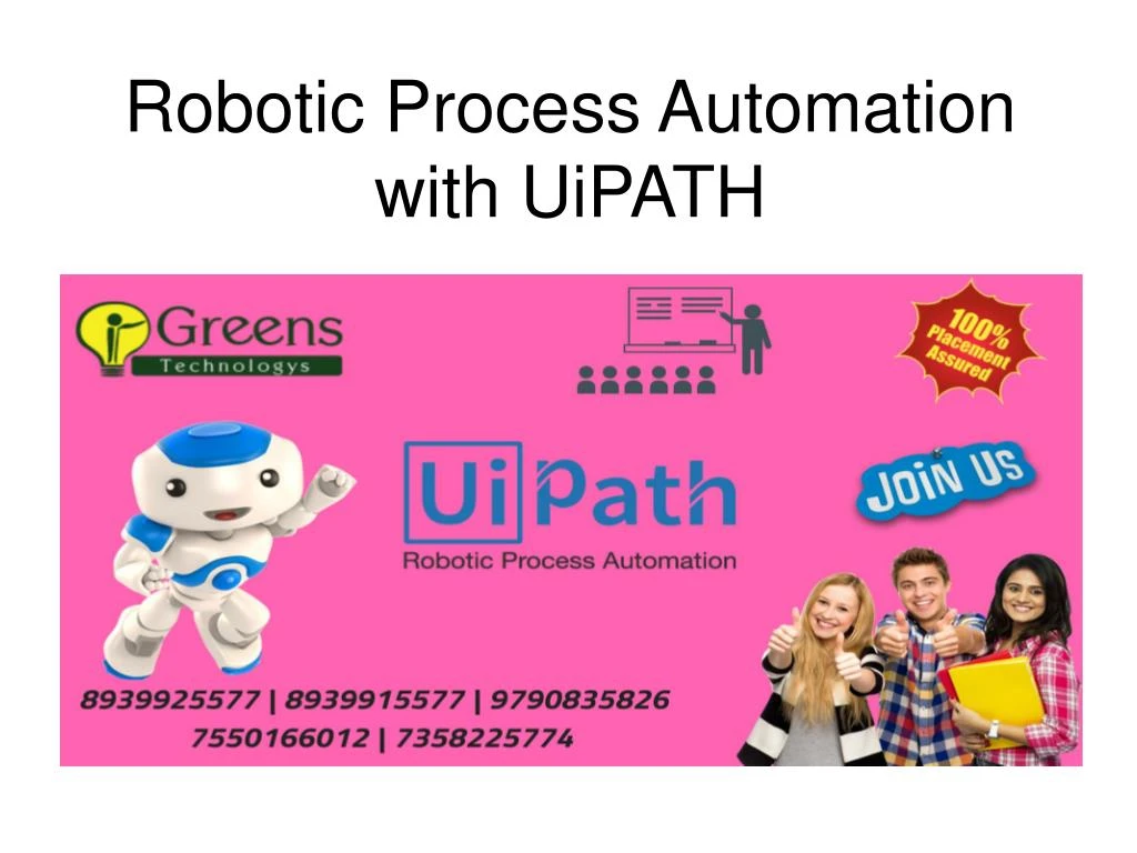 robotic process automation with uipath