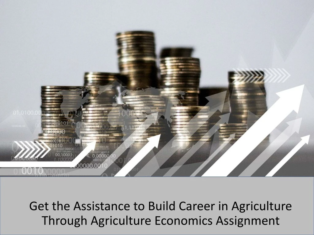 get the assistance to build career in agriculture
