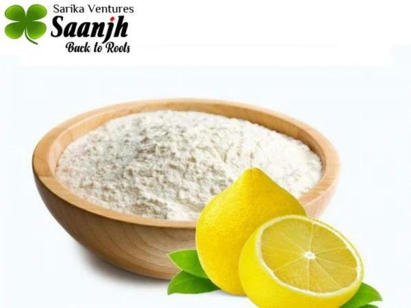 Benefits Of Dry Lemon Powder