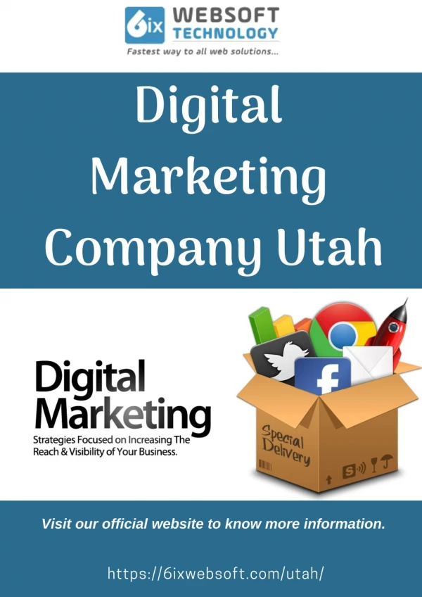 Digital Marketing Company Utah