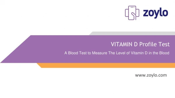 Check your bone health with Vitamin D Profile Test