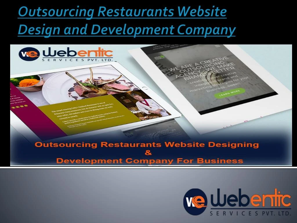 outsourcing restaurants website design and development company