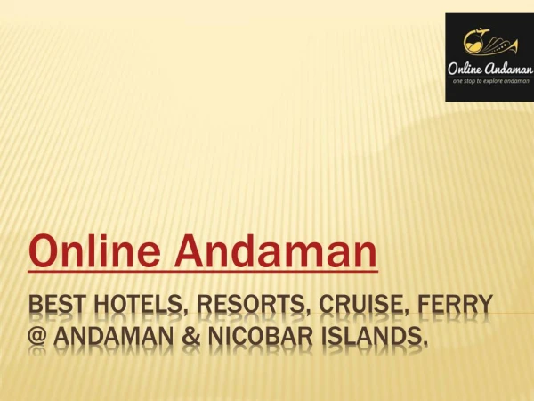 Book Cruise to Havelock | Packages | Hotels | Activities - Online Andaman