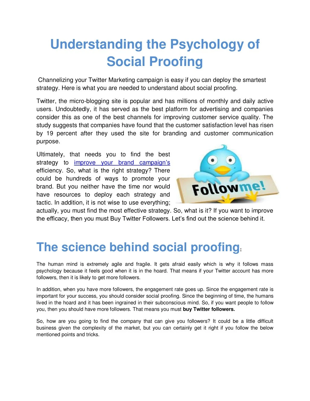 understanding the psychology of social proofing
