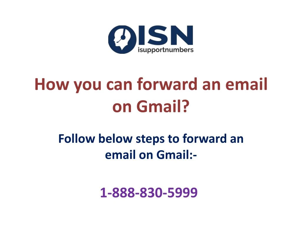 how you can forward an email on gmail