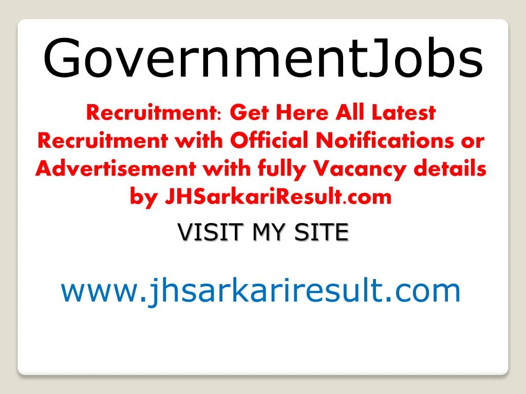 governmentjobs