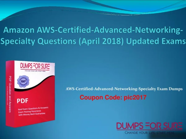 Up-to-date AWS Advanced Networking Specialty Test Questions in PDF File
