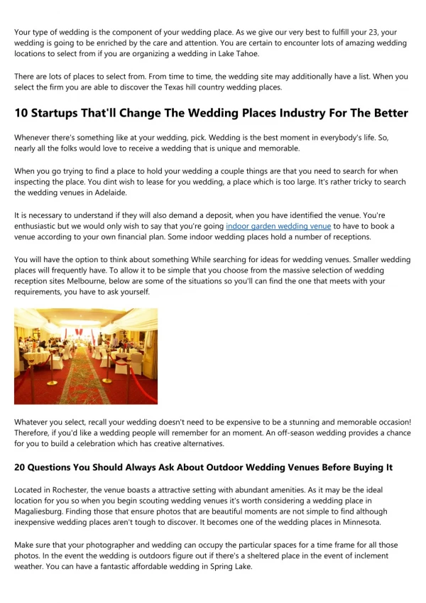 7 Little Changes That'll Make A Big Difference With Your Historic Wedding Venues Near Me