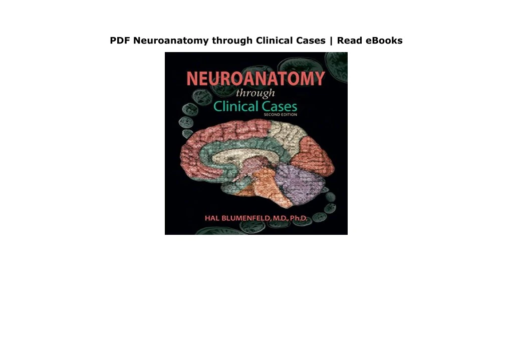 online pdf neuroanatomy through clinical cases