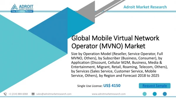 Global Mobile Virtual Network Operator Industry Trends, Growth, Analysis 2025