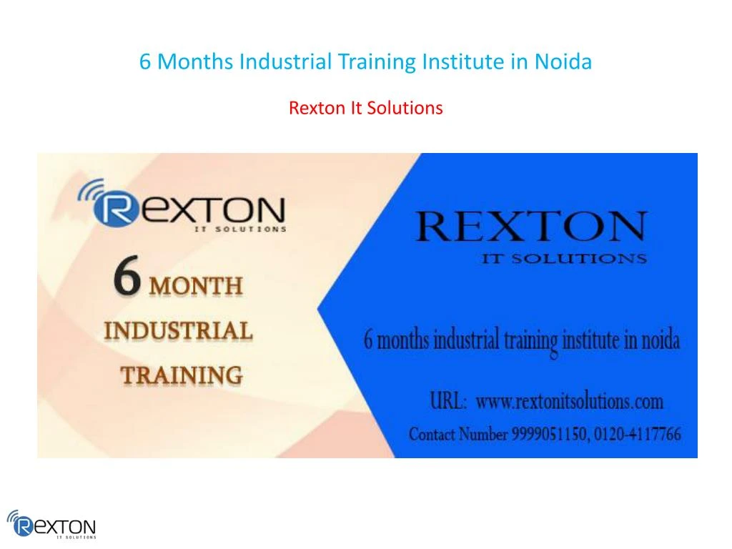 6 months industrial training institute in noida
