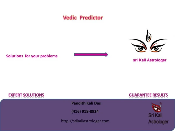 Sri Kali Astrologer - Job & Business Problem Consultant in Canada.