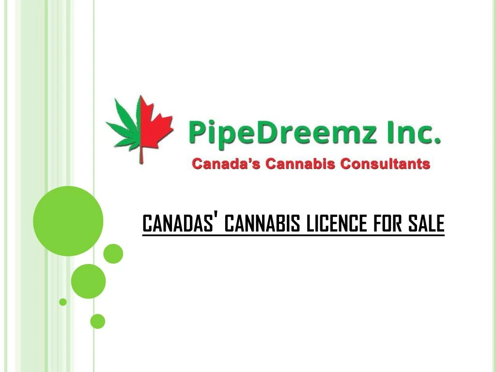 canadas cannabis licence for sale