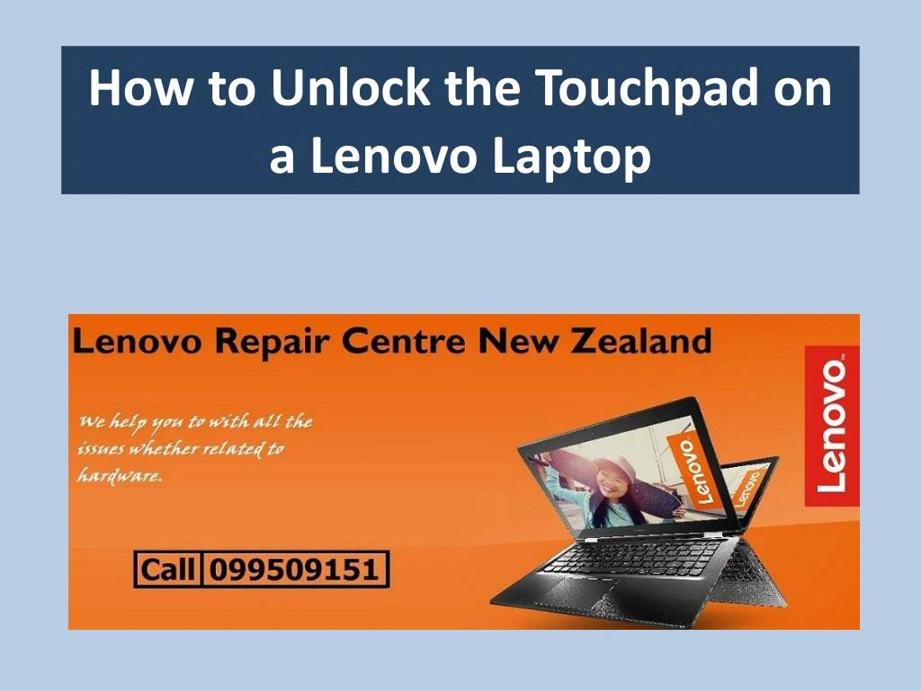 how to unlock the touchpad on a lenovo laptop