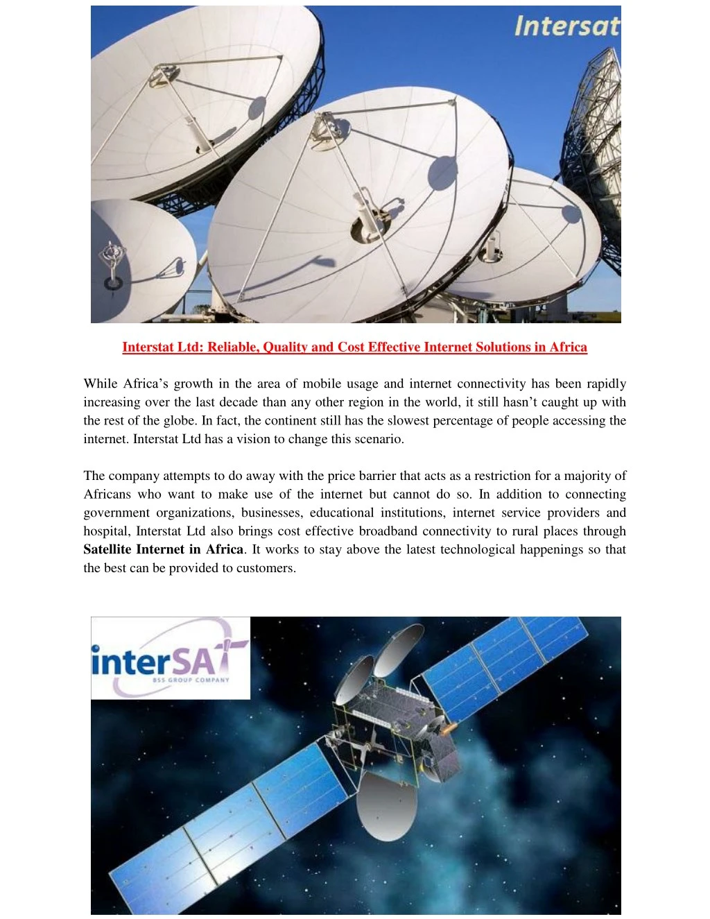interstat ltd reliable quality and cost effective