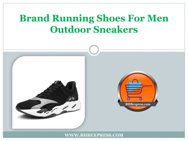 Brand Running Shoes For Men Outdoor Sneakers - BHBexpress.com