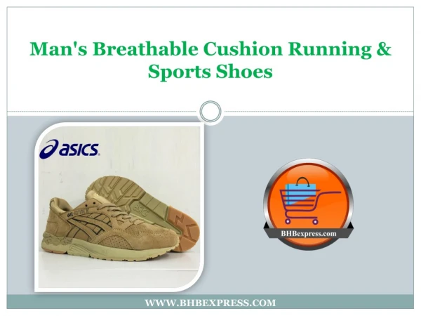 Man's Breathable Cushion Running & Sports Shoes - BHBexpress.com