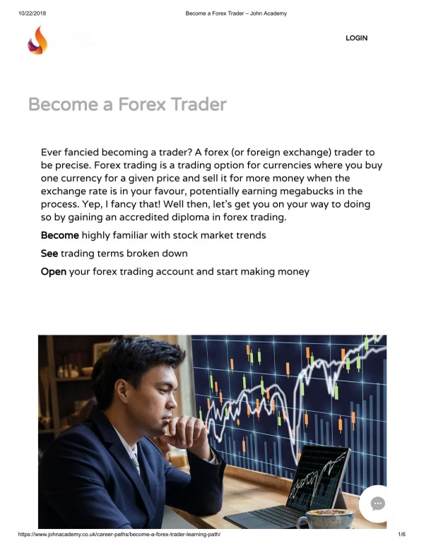 Become a Forex Trader - John Academy