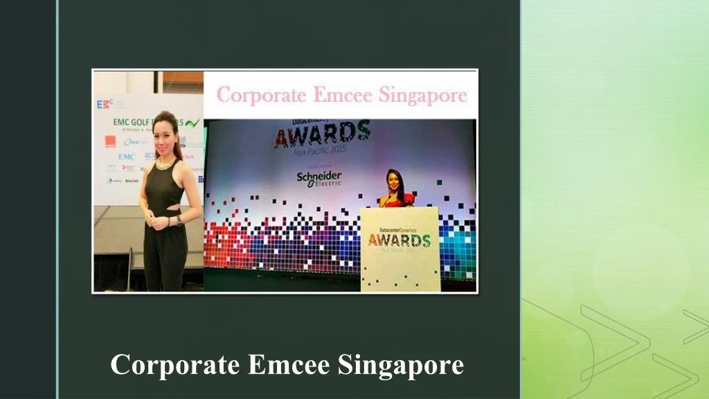 corporate emcee singapore