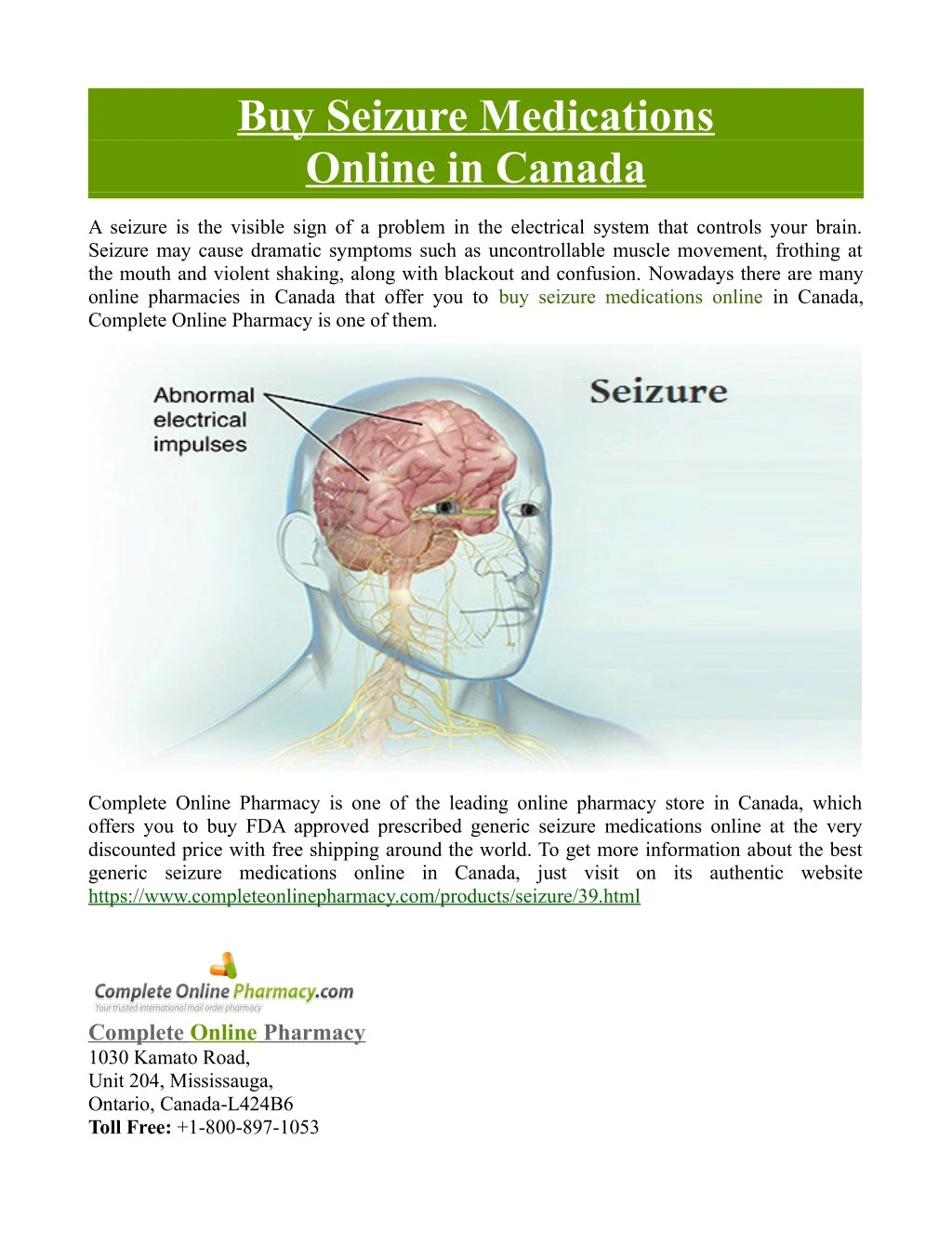 buy seizure medications online in canada