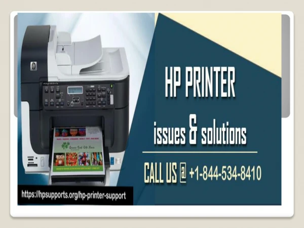 HP Printer Customer Service 1-844-534-8410 HP Printer Support