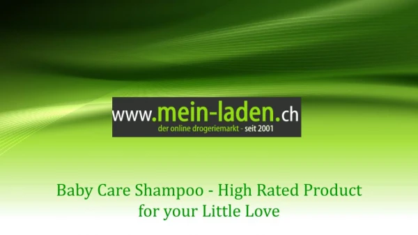 Baby Care Shampoo - High Rated Product for your Little Love