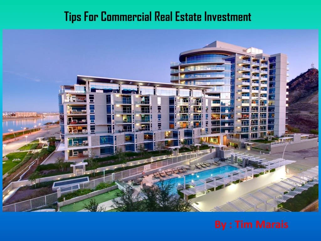 tips for commercial real estate investment