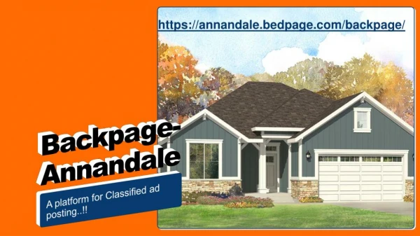 Backpage Annandale a classified website
