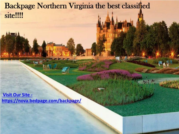 Backpage Northern Virginia the best classified site!!!!