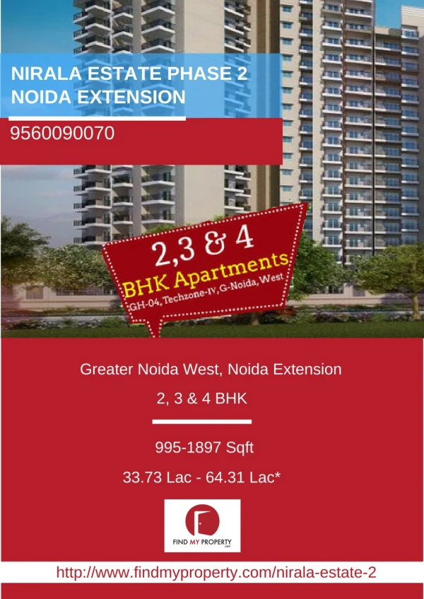 Nirala Estate Phase 2 Residential Apartments at Noida Extension
