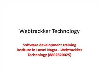 Webtrackker Laxmi nagar - slide 1